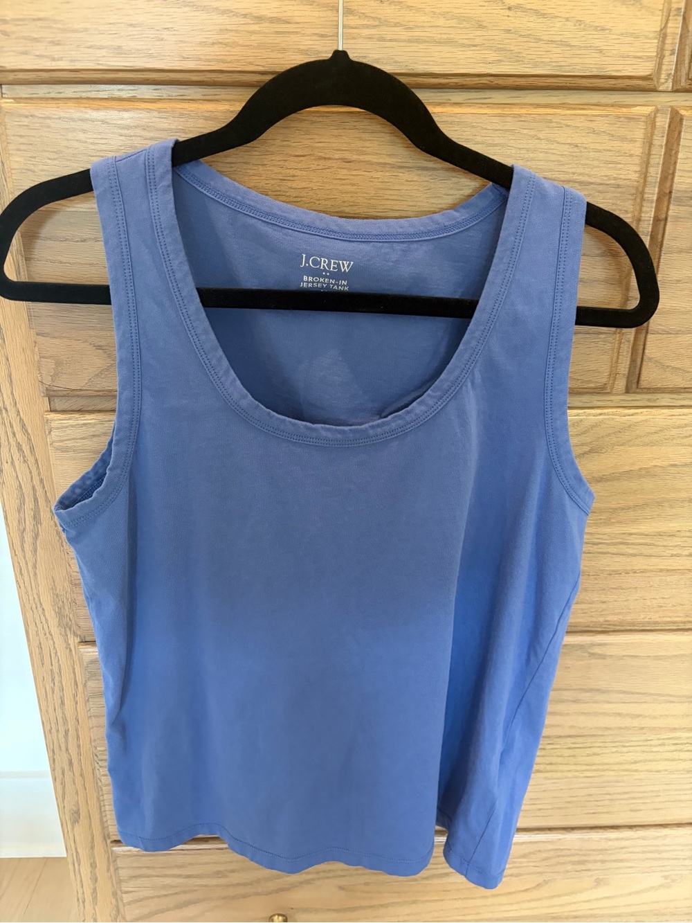 J. Crew Broken-in Jersey Scoop Neck Tank M
